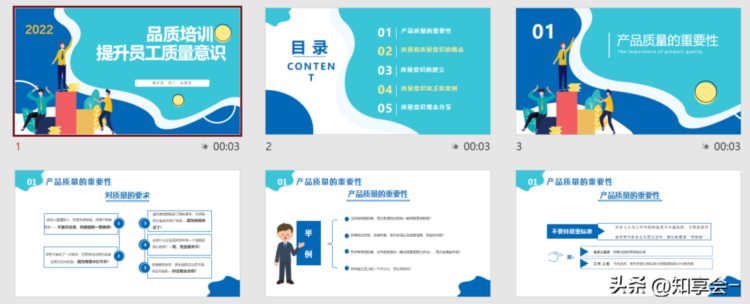 36个质量管理知识培训PPT课件和模板