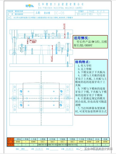 五金模具设计入门培训