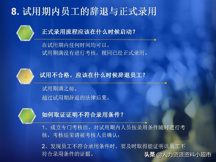 「培训与开发」员工入职招聘与试用期管理风险控制与操作技巧