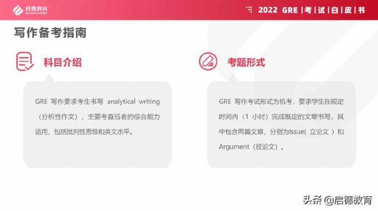 启德考培2022雅思、托福、GRE考试白皮书新鲜出炉