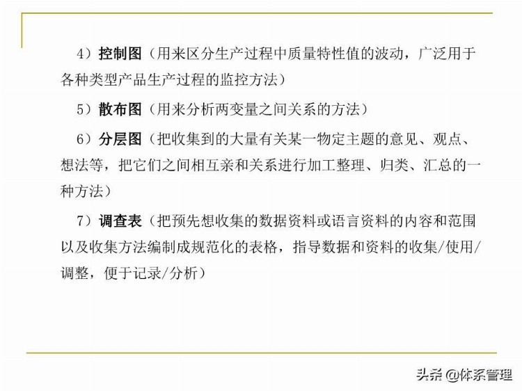 全面质量管理基础知识培训课件