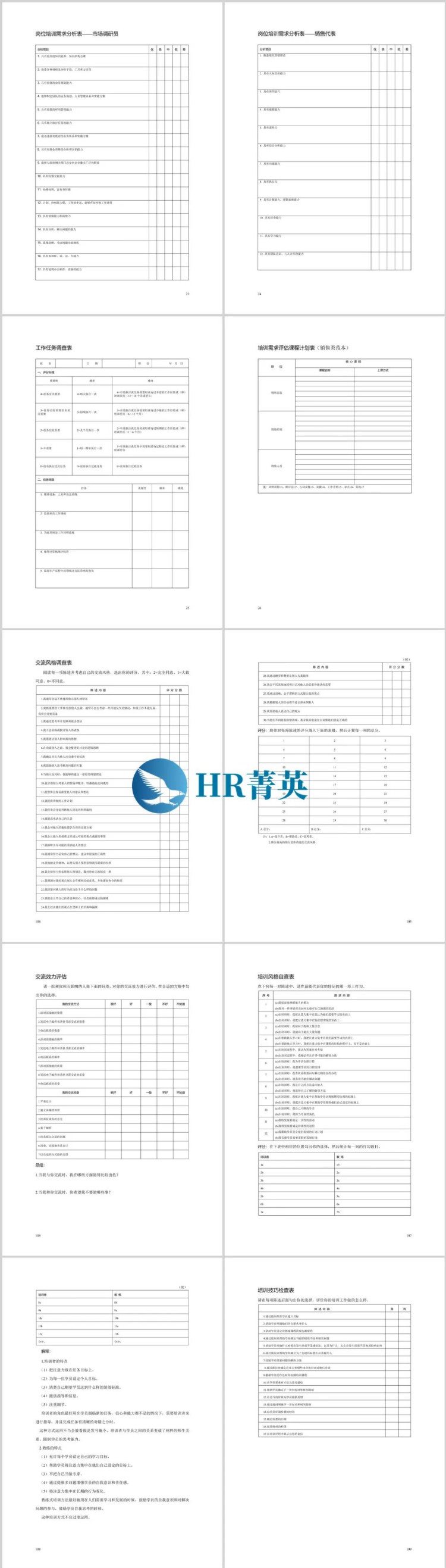 培训管理工具箱