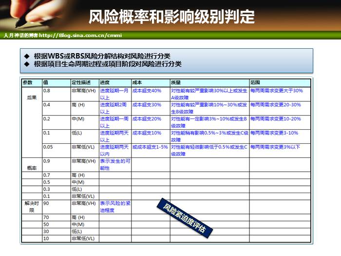 IT项目管理培训-风险管理和采购管理