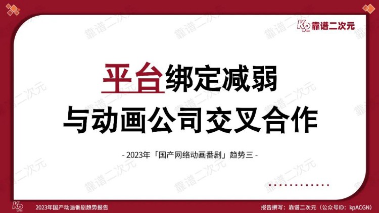 2023年「国产动画番剧」趋势报告