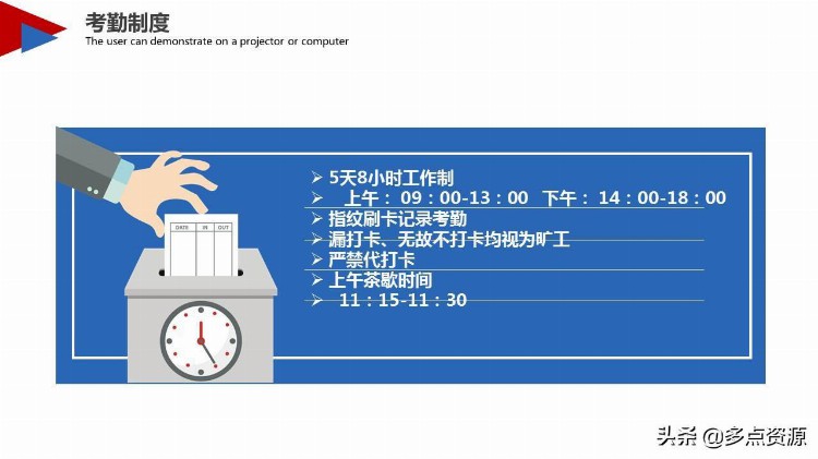 《新员工入职培训》课件分享，共43P