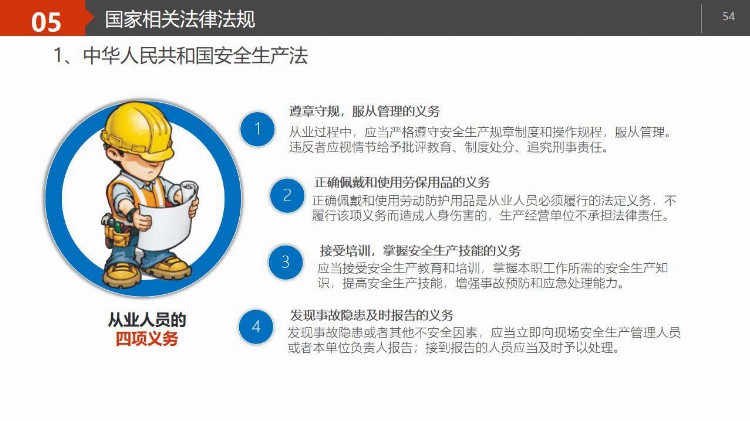 PPT| 新员工三级安全教育培训（岗前72页）