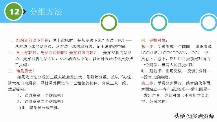 《培训师破冰游戏》课件分享，共28个