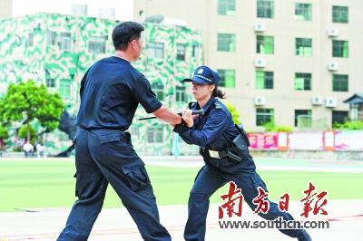 飒！看惠州法院司法警察 实战化培训