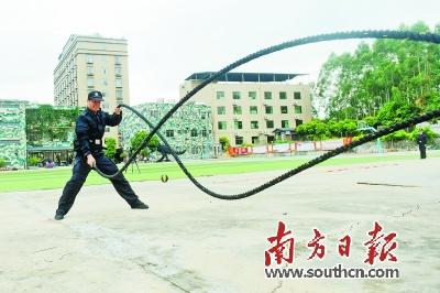 飒！看惠州法院司法警察 实战化培训