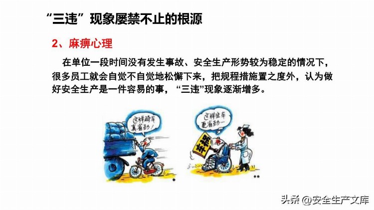 新员工反三违及安全知识培训课件PPT