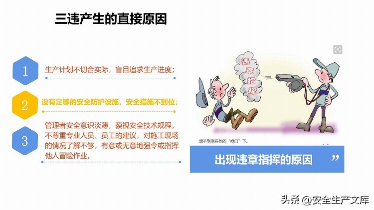 新员工反三违及安全知识培训课件PPT