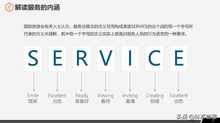 「体系管理」服务礼仪用心服务质量提升餐饮服务行业员工培训PPT