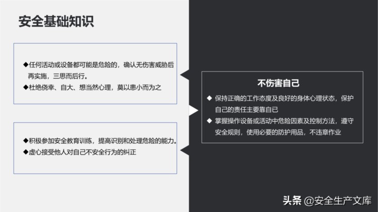 新员工公司安全教育培训ppt