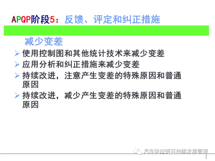 干货 | 经典APQP培训教材