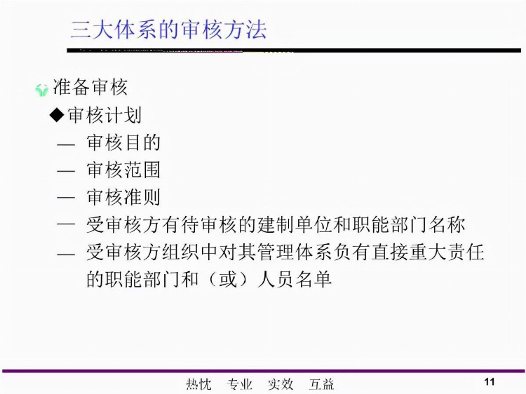 「体系管理」三大体系内审员培训教材