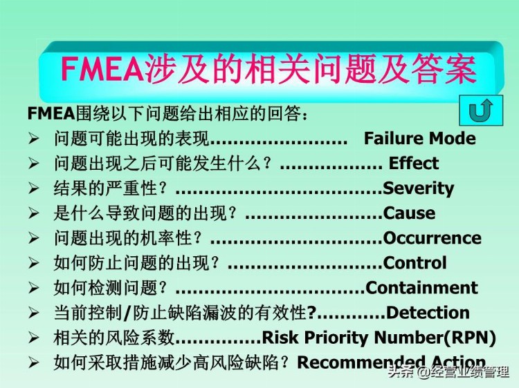 FMEA缺陷模式及后果分析培训