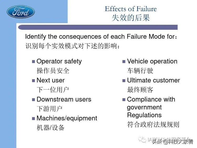 福特汽车老版FMEA培训教材