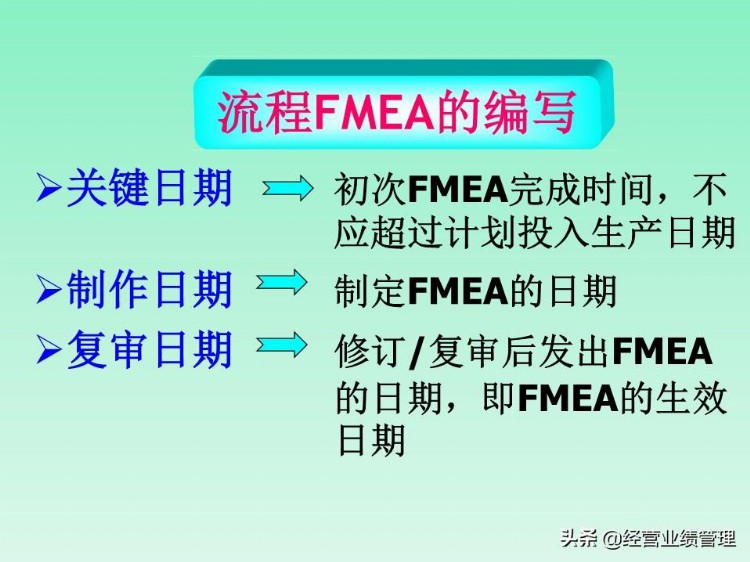 FMEA缺陷模式及后果分析培训