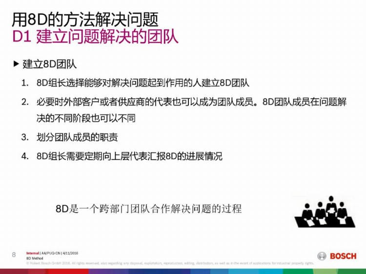 8D报告总是做不好，问题到底出在哪？这份8D培训教材，张张经典！