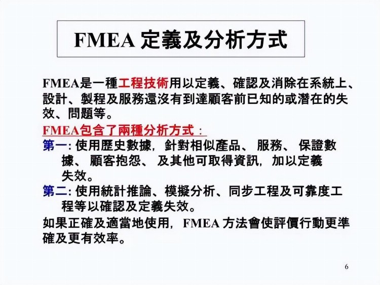 一份来自合资企业的FMEA培训教材，收了吧