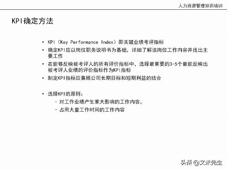 国内知名咨询公司课件：177页人力资源管理知识培训（内部版）