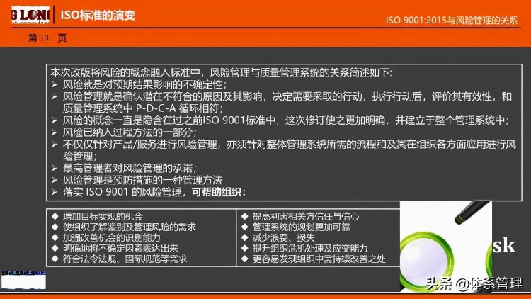 「体系管理」ISO9001-2015经典培训教材