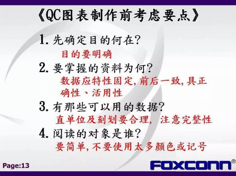 「标杆学习」私藏！114张富士康QC七大手法培训教材