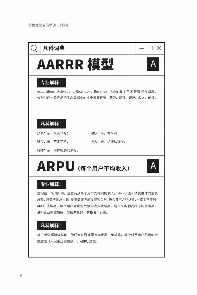 「营销运营全能手册」广告、运营、营销从业者的指南针