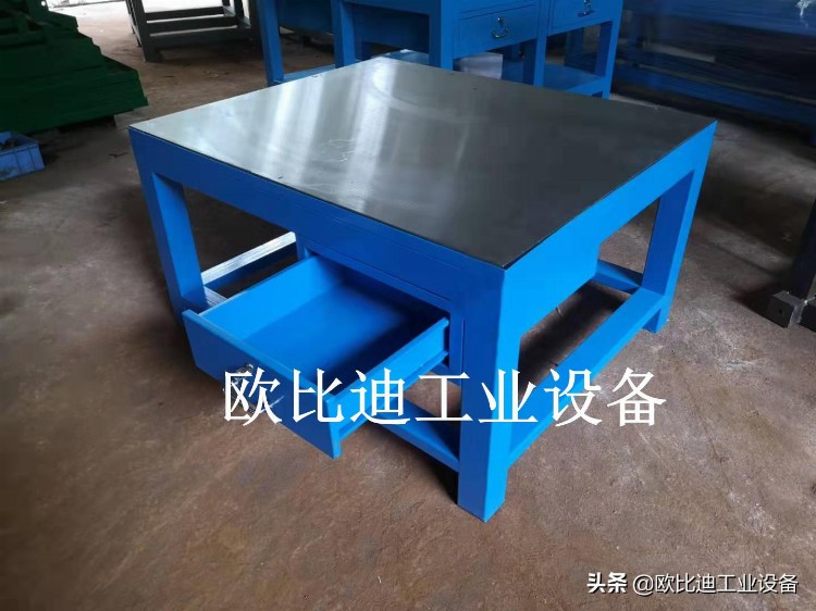 防火板六钳模具桌，复合板六钳模具桌