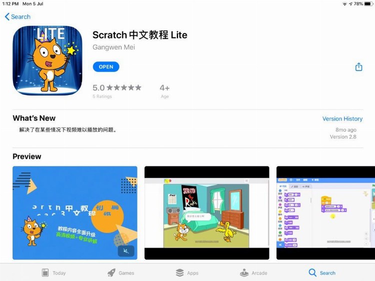 强烈推荐一个免费学少儿编程Scratch的网站