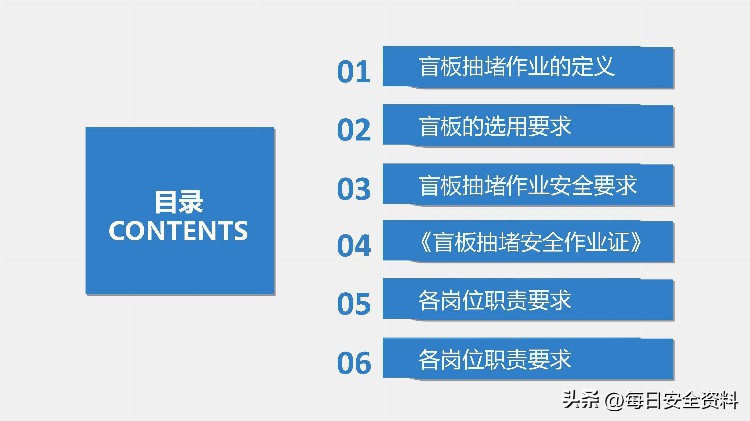 盲板抽堵作业安全培训