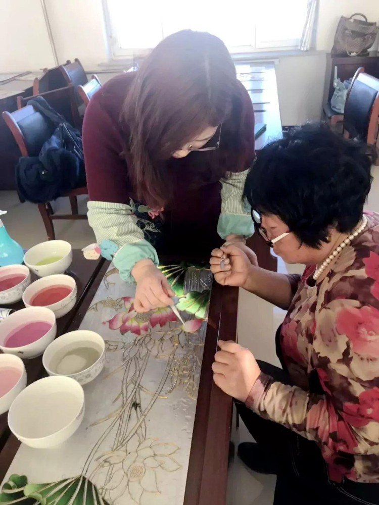 「林西新闻」林西县新林镇举办沙画手工培训文明实践活动