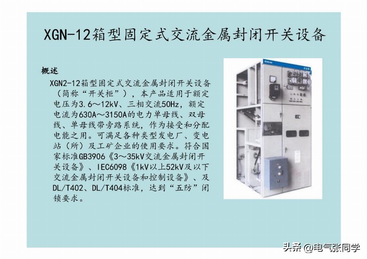 全网最全高低压成套电气设备培训资料