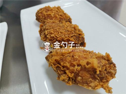外酥里嫩的炸鸡技术包教包会来杭州金勺子