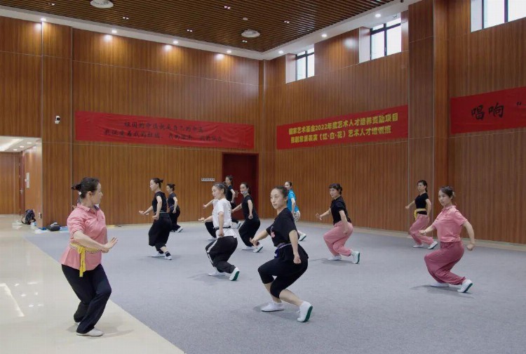 桑艺为豫剧常派表演〈红·白·花〉艺术人才培训班教学剧目赏析课程