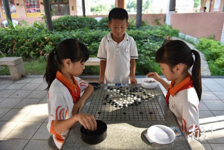 聘请教练进校园、编写围棋教材！东升镇大力培育教师围棋队伍