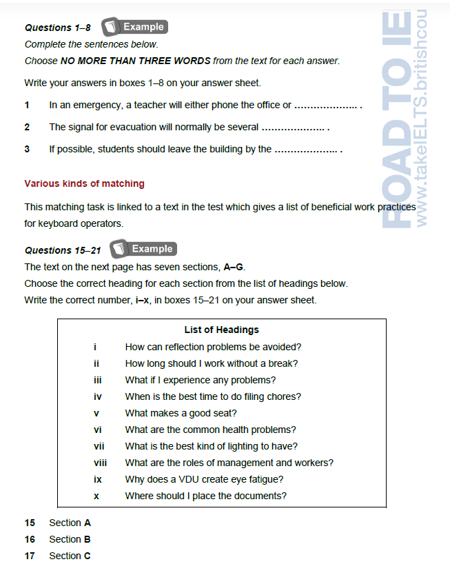 Road to IELTS 雅思备考课程 听说读写4套，含音频，视频，答案