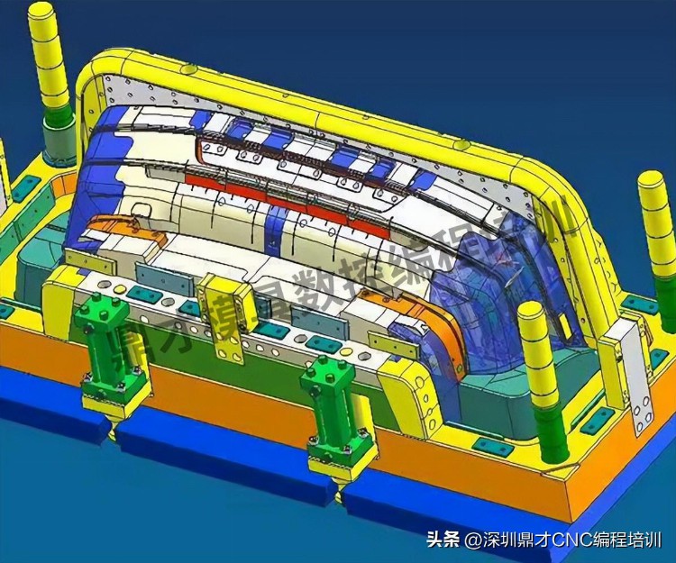 石岩CNC模具编程培训学校教学实例全部来自一线