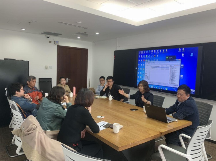 北京城建集团培训中心莅临华夏博雅智慧教室及大数据实训室项目