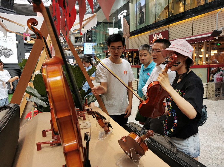 北京小提琴之乡的小提琴用上了纯植物“面霜”