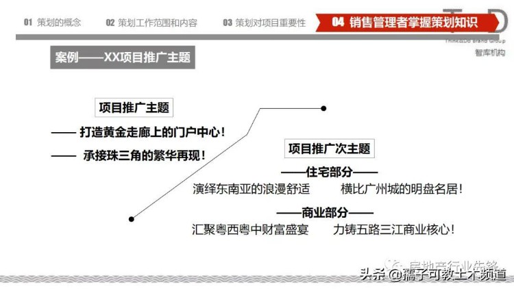 房地产策划基础知识培训讲义