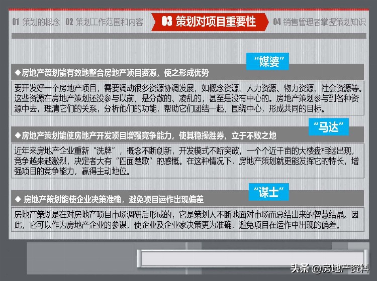 标杆地产集团 营销策划 2020房地产策划基础知识培训