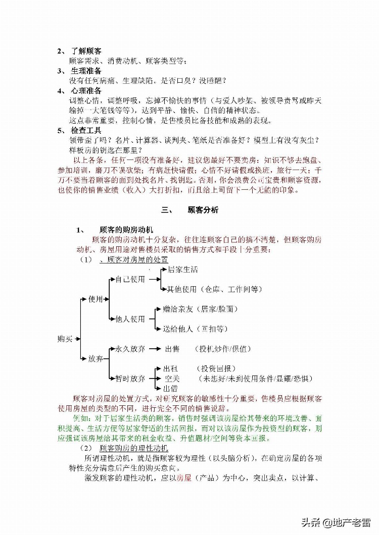 房地产基础知识培训手册 -房地产