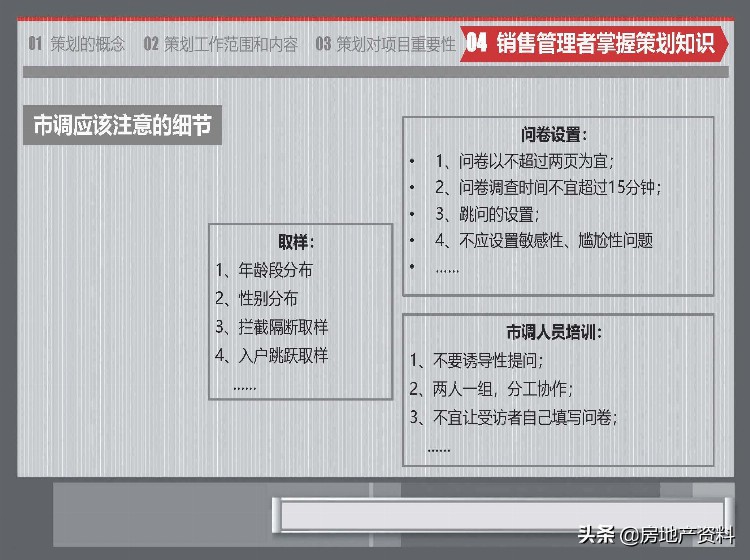 标杆地产集团 营销策划 2020房地产策划基础知识培训