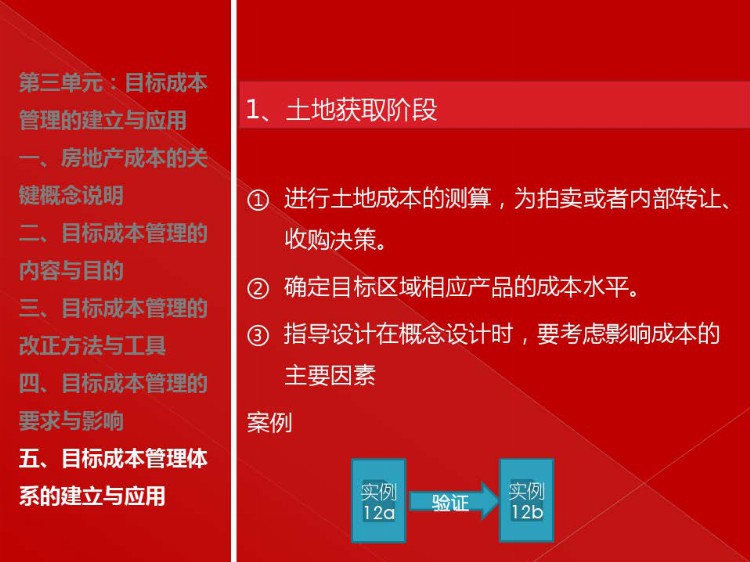 房地产目标成本管理实施培训（建议转发和收藏）