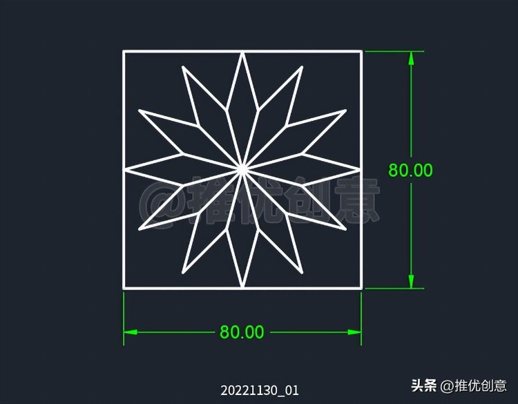 图形简单，但你的绘制方法简捷吗？ 工程制图 autocad cad画图教程