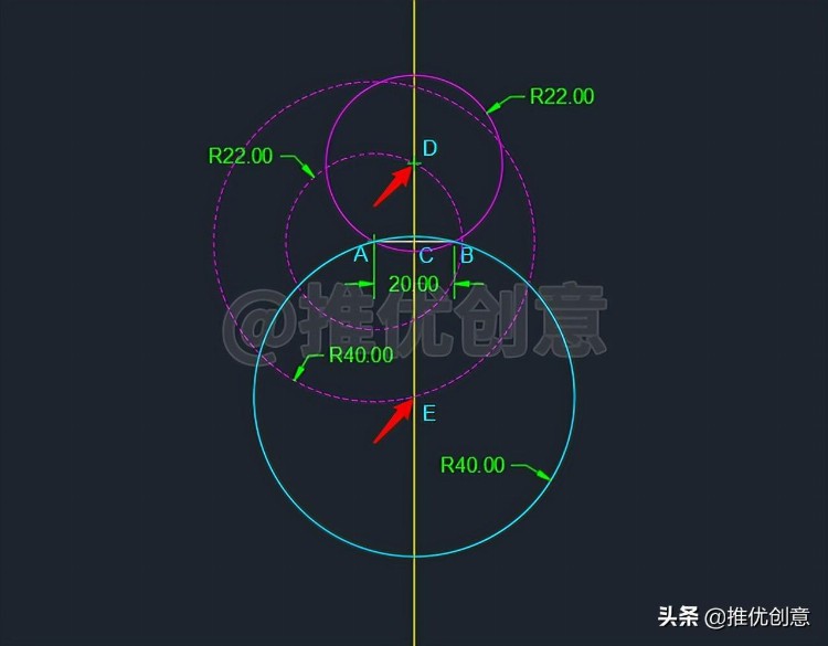 一幅经典图形的多种绘制方法 CAD 制图 AutoCAD 实战教程