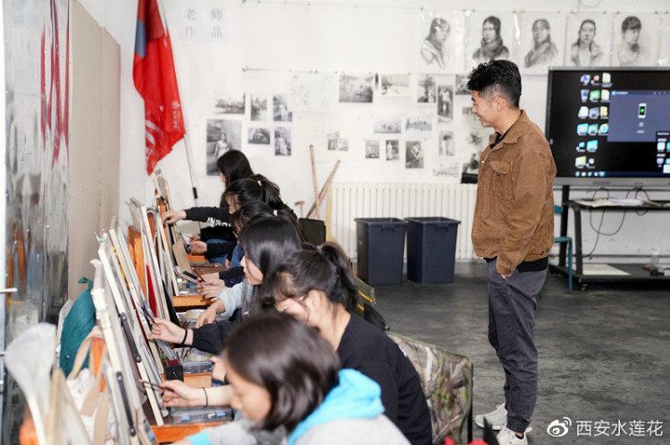 听说这里是艺术生向往的学校 探访西安丹青易考美术学校