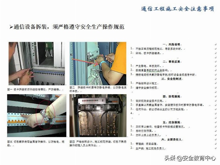 通信工程安全生产培训