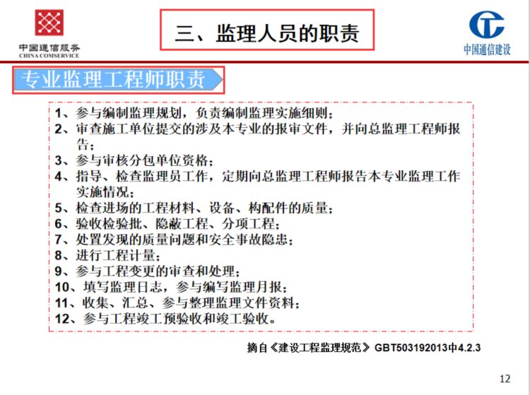 你还不知道吗？《项目监理部安全生产工作要点》监理总工内部培训